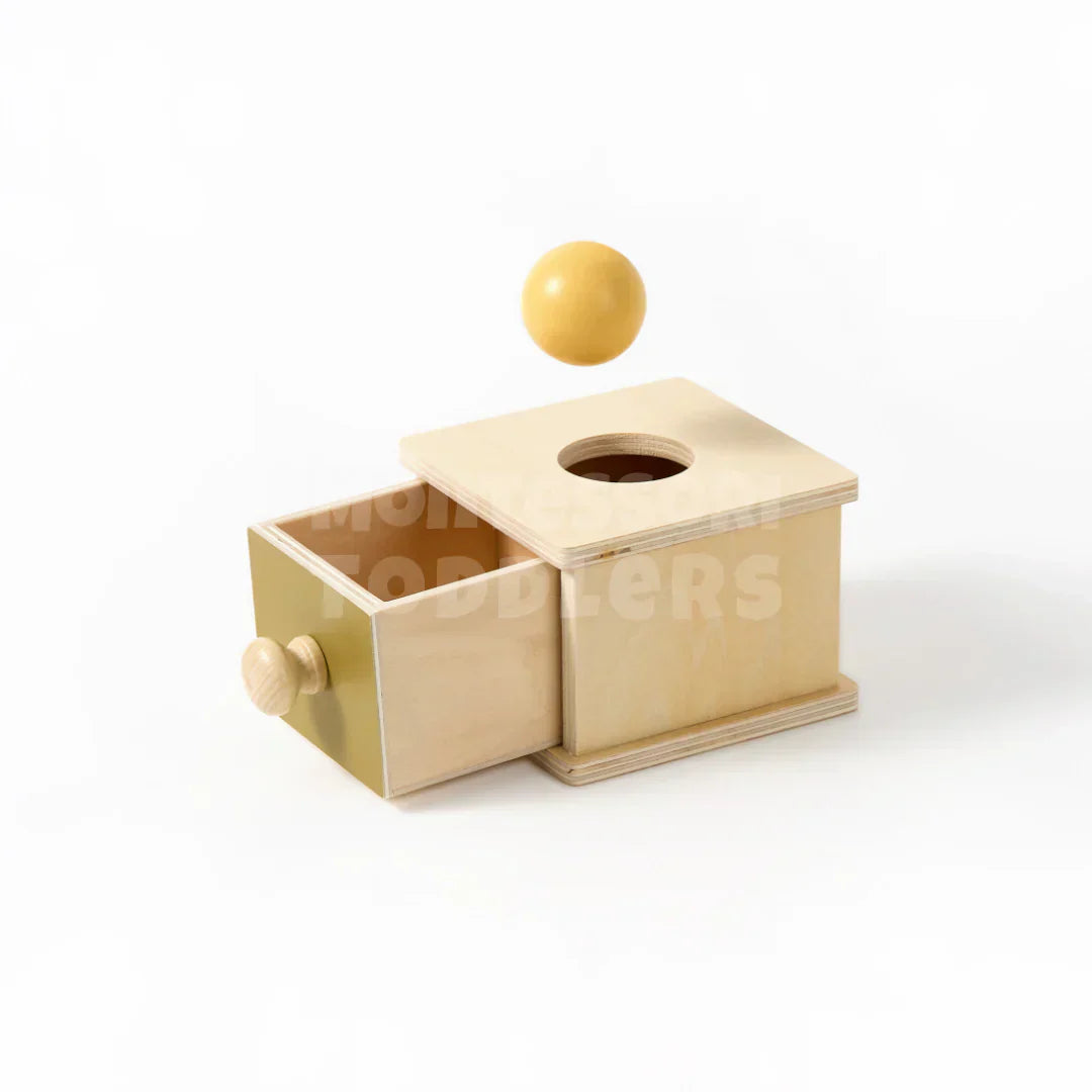 Toddlers Object Permanence Box - Kicks & Crawls