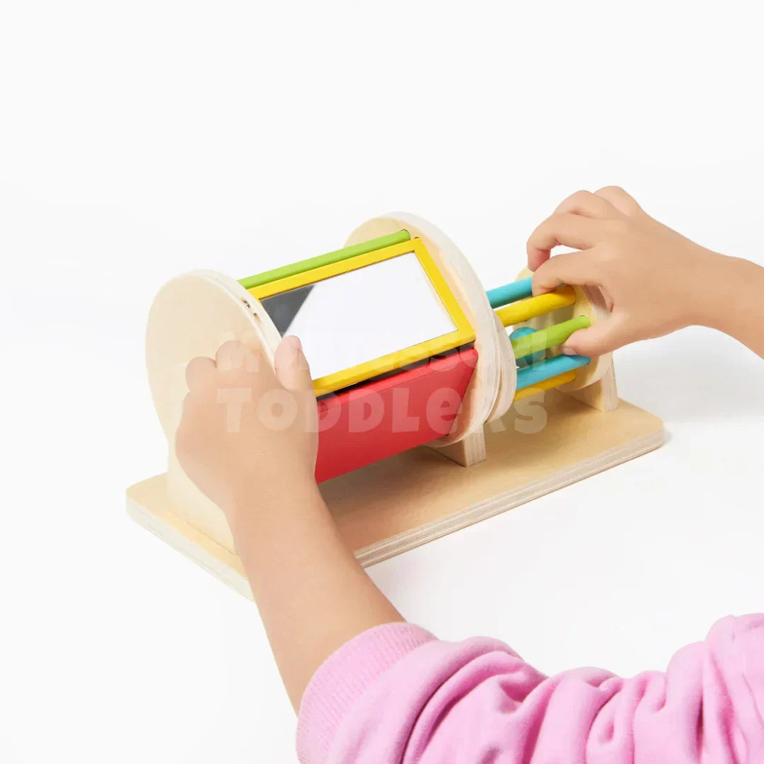 Toddlers Spinning Drum - Kicks & Crawls