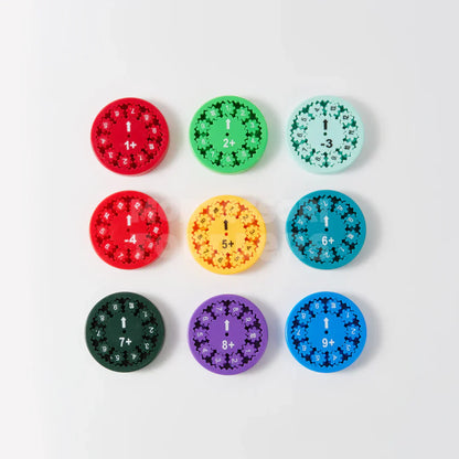 Toddlers Math Fact Fidget Spinners - Kicks & Crawls
