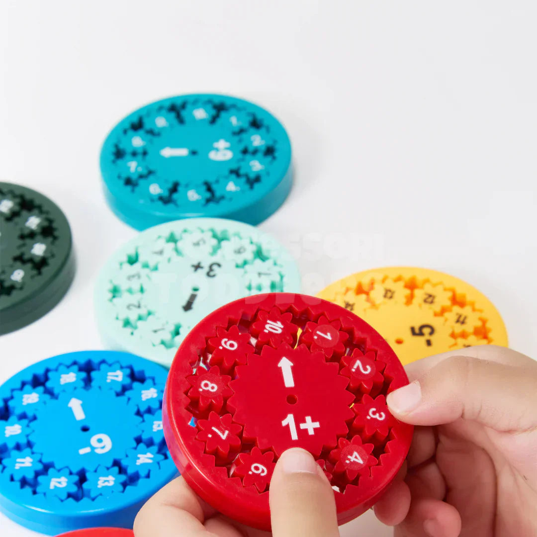 Toddlers Math Fact Fidget Spinners - Kicks & Crawls