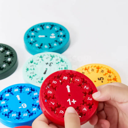 Toddlers Math Fact Fidget Spinners - Kicks & Crawls