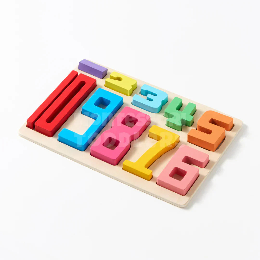 Toddlers Number Balance Puzzle - Kicks & Crawls