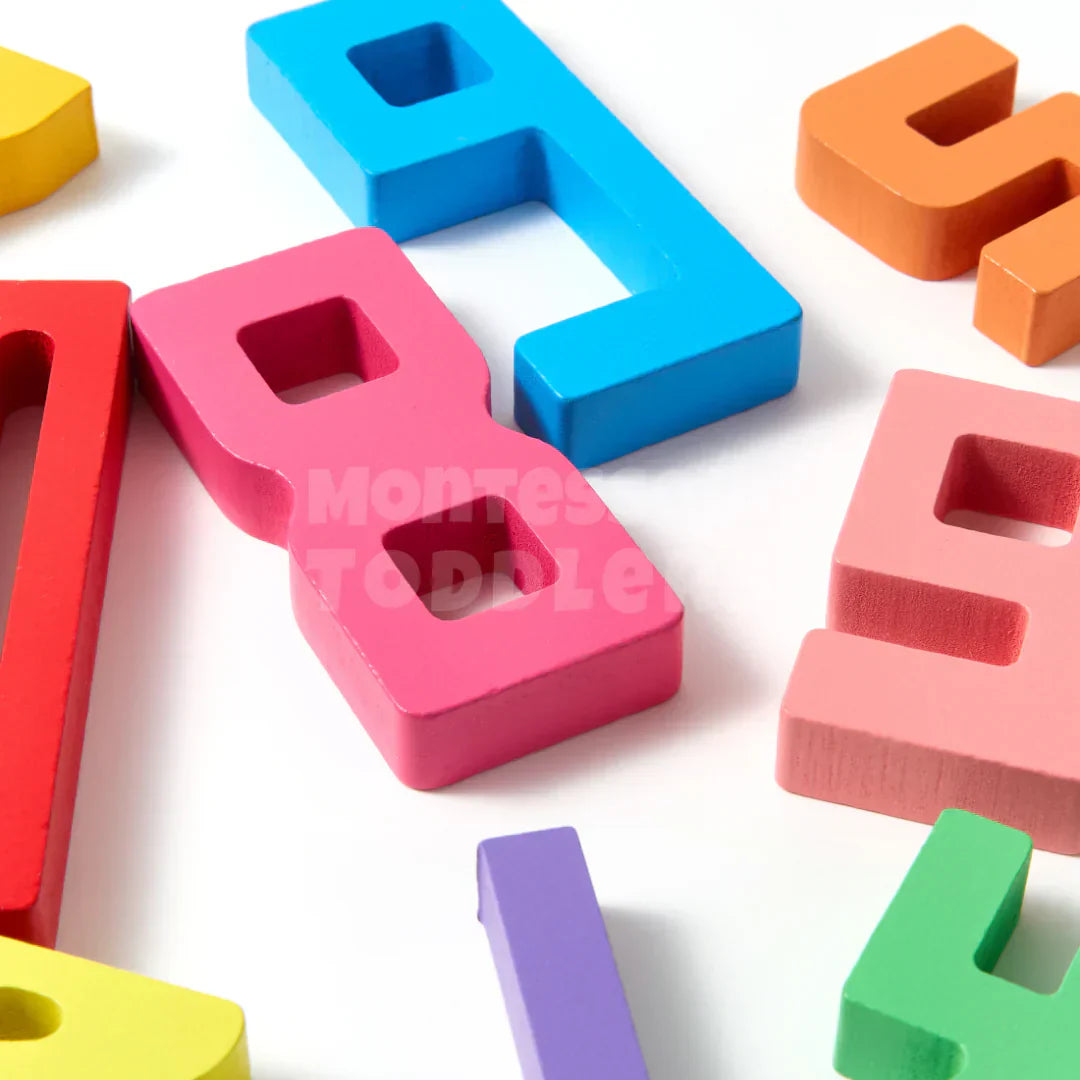 Toddlers Number Balance Puzzle - Kicks & Crawls