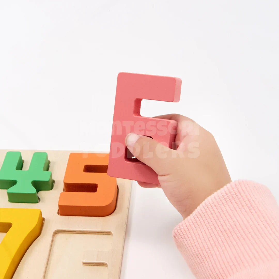 Toddlers Number Balance Puzzle - Kicks & Crawls