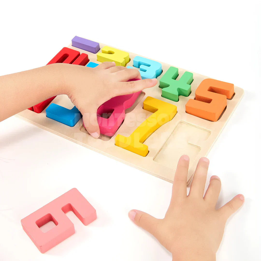 Toddlers Number Balance Puzzle - Kicks & Crawls