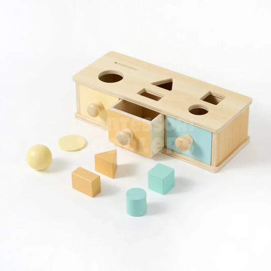 Toddlers Object Permanence Box - Kicks & Crawls