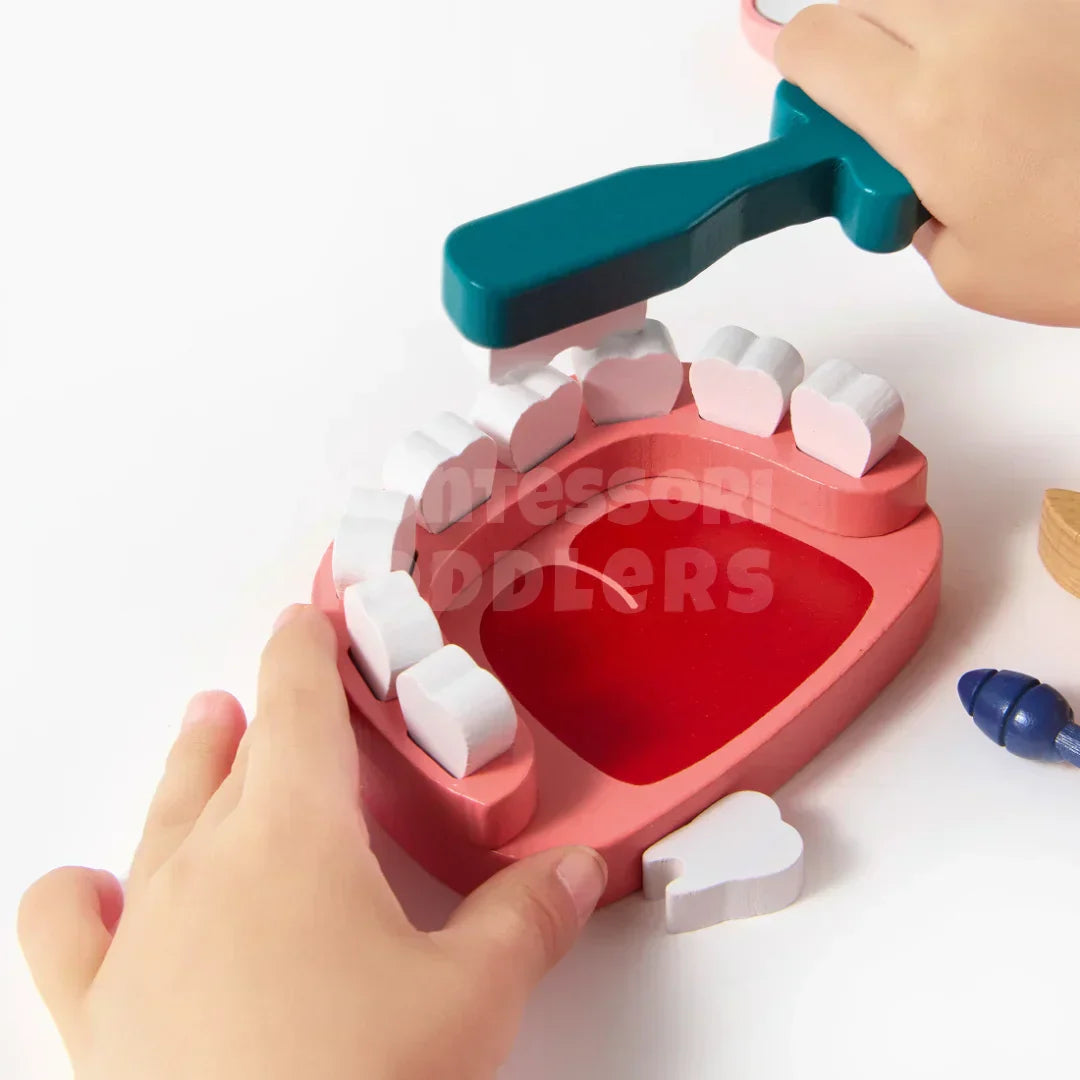 Toddlers Wooden Doctor Set - Kicks & Crawls