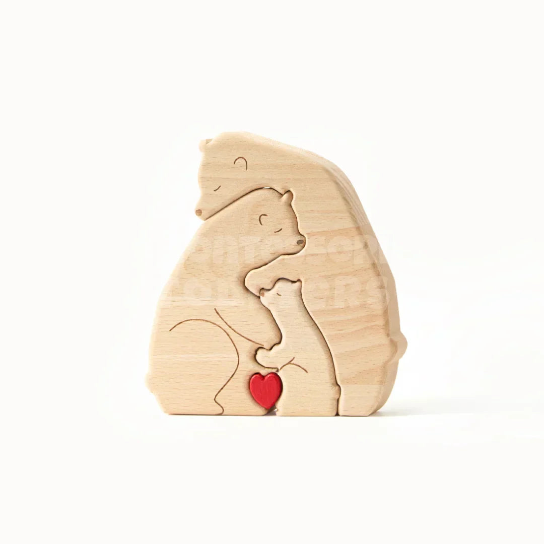 Toddlers Wooden Hugging Bears - Kicks & Crawls