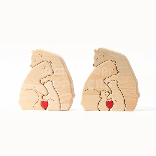 Toddlers Wooden Hugging Bears - Kicks & Crawls