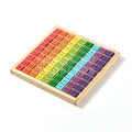 Wooden Multiplication Table Board - Kicks & Crawls