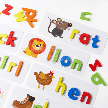 Toddlers Alphabet Puzzle - Spelling starts here! - Kicks & Crawls