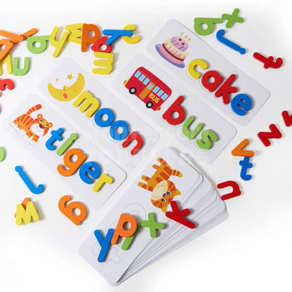 Toddlers Alphabet Puzzle - Spelling starts here! - Kicks & Crawls