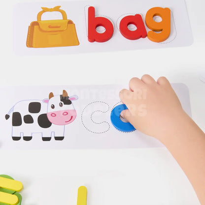 Toddlers Alphabet Puzzle - Spelling starts here! - Kicks & Crawls