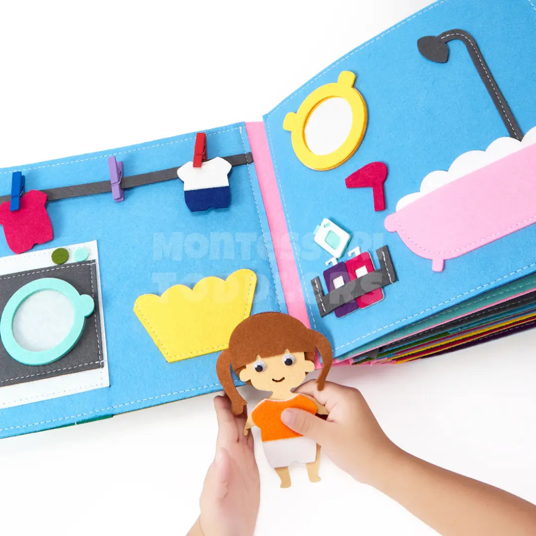 Toddlers Felt Board Books - Kicks & Crawls
