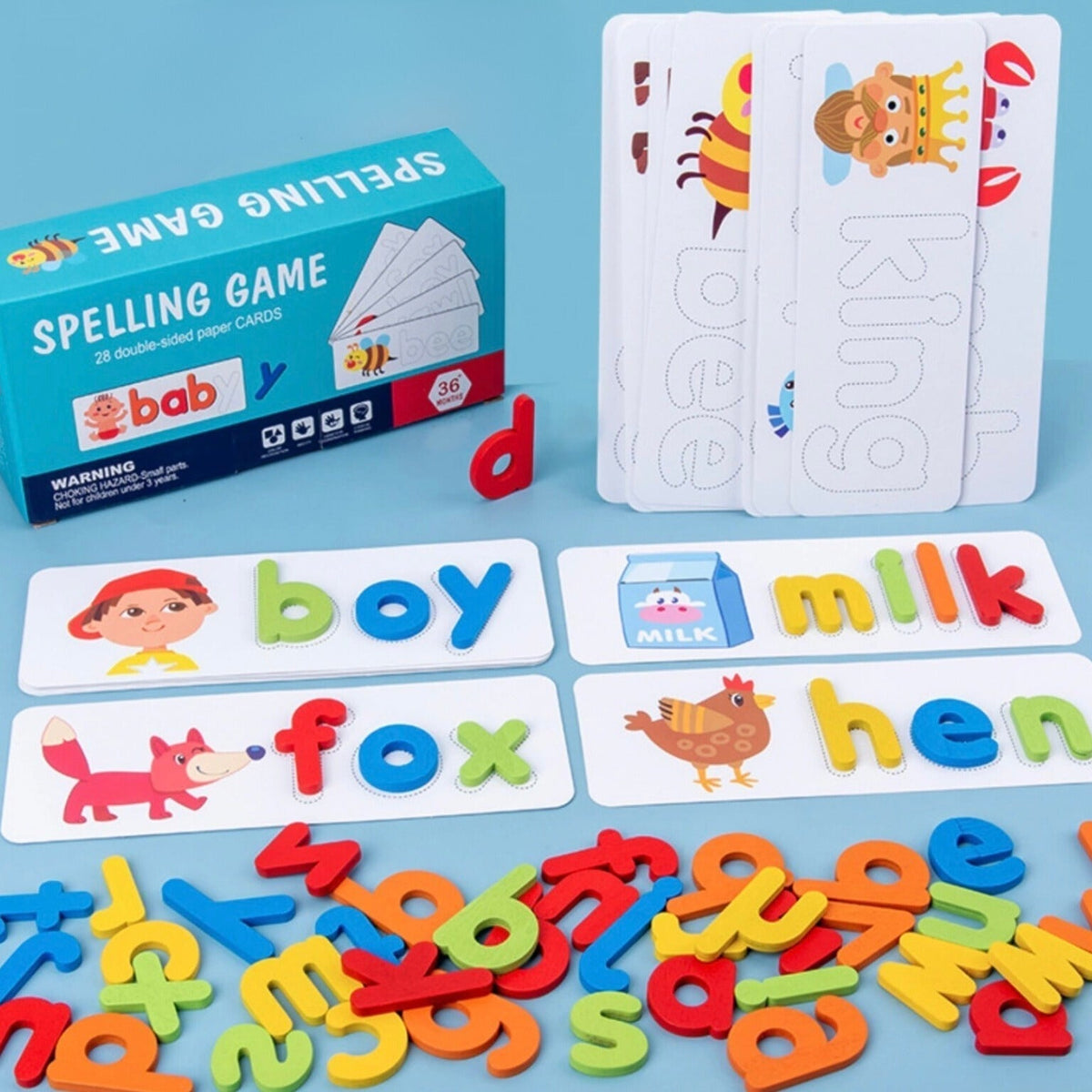 Toddlers Alphabet Puzzle - Spelling starts here! - Kicks & Crawls