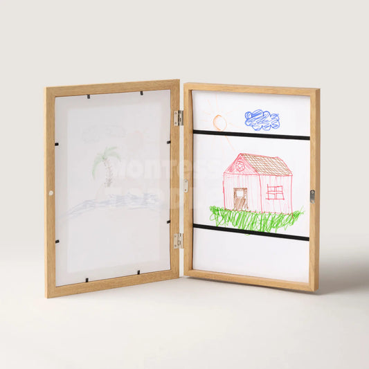 Kids Art Display Frame – Preserve Your Child’s Creativity - Kicks & Crawls