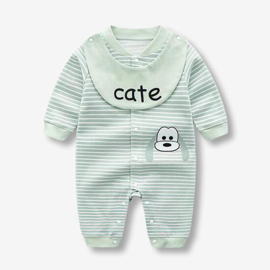 Baby Pajamas Cotton Short-sleeved Princess One-piece