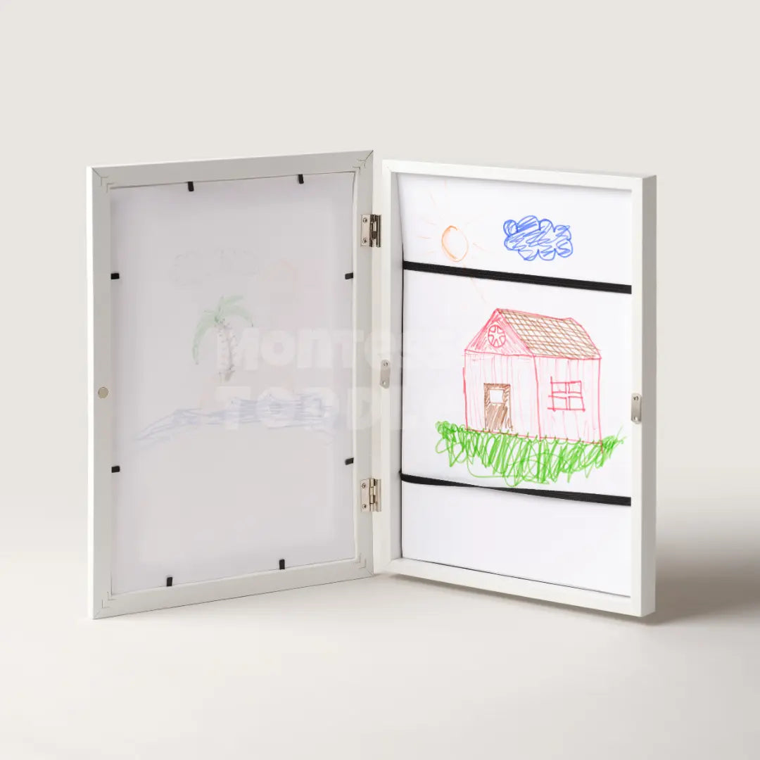 Kids Art Display Frame – Preserve Your Child’s Creativity - Kicks & Crawls