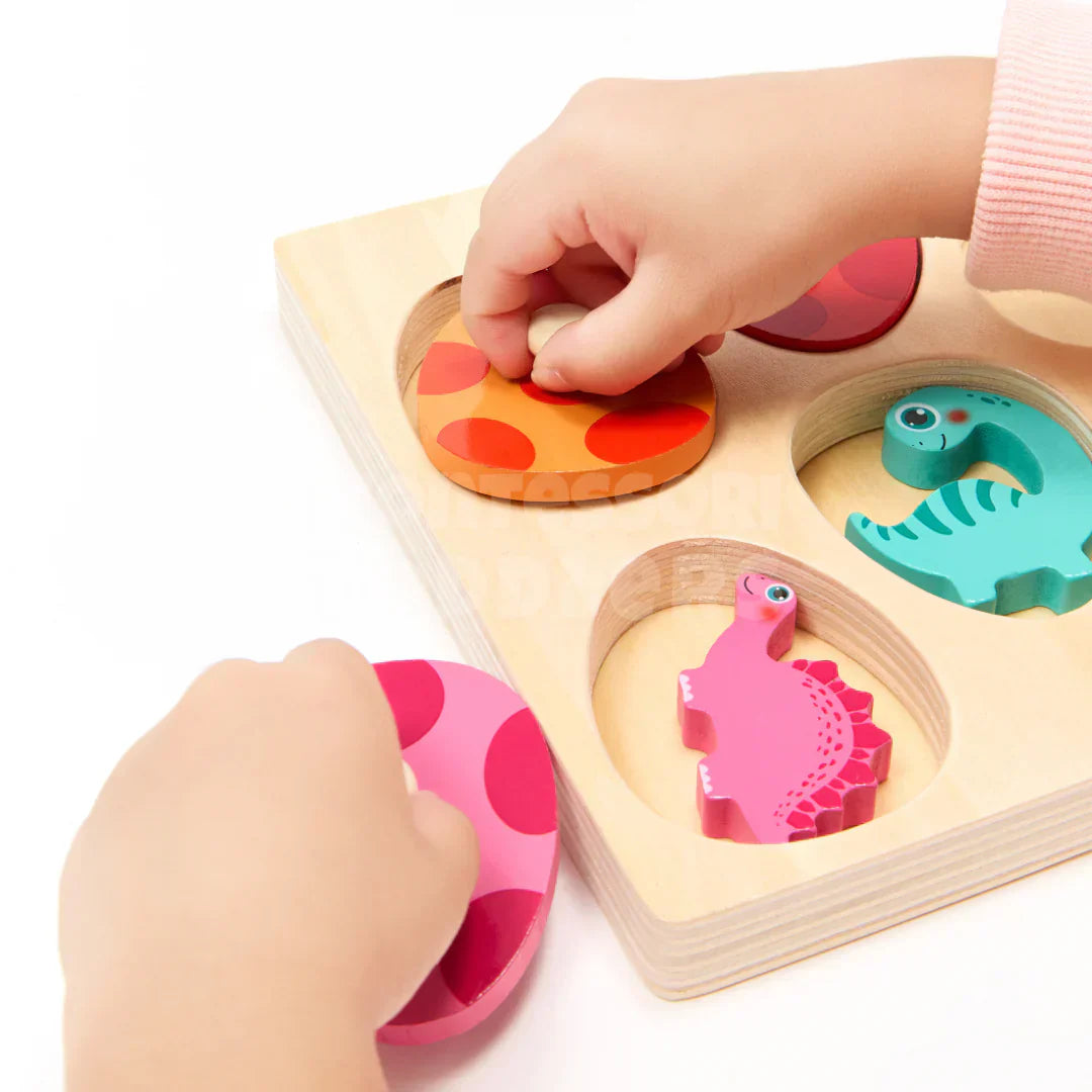 Toddlers Dino Eggs Puzzle - Kicks & Crawls