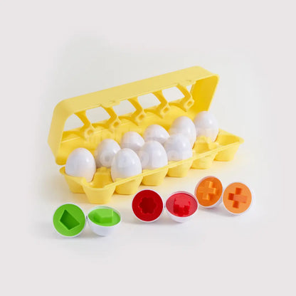 Toddlers Geometric Eggs - Kicks & Crawls