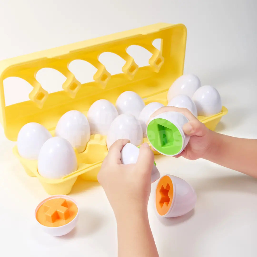 Toddlers Geometric Eggs - Kicks & Crawls