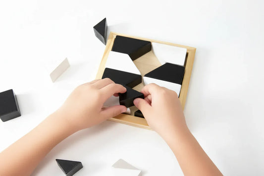 Toddlers Geometric Shape Puzzle - Kicks & Crawls