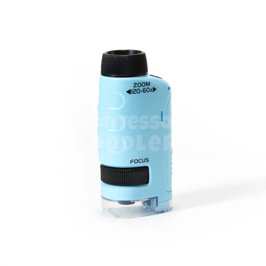 Handheld Pocket Microscope for Kids – Portable Science Toy for Learning On-the-Go