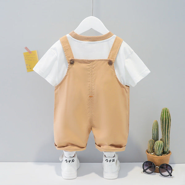 Baby Summer Cartoon Short-sleeve bodysuits