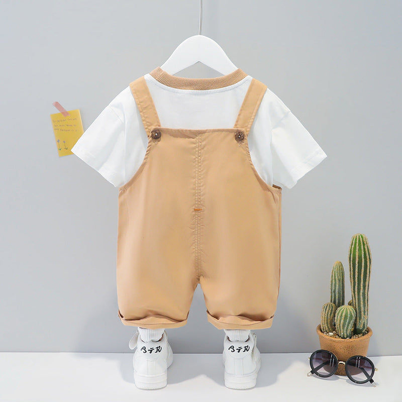 Baby Summer Cartoon Short-sleeve bodysuits