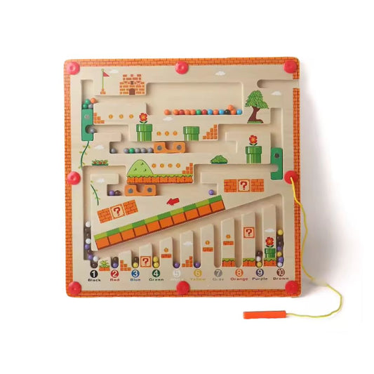 Toddlers Color and Number Maze - Kicks & Crawls