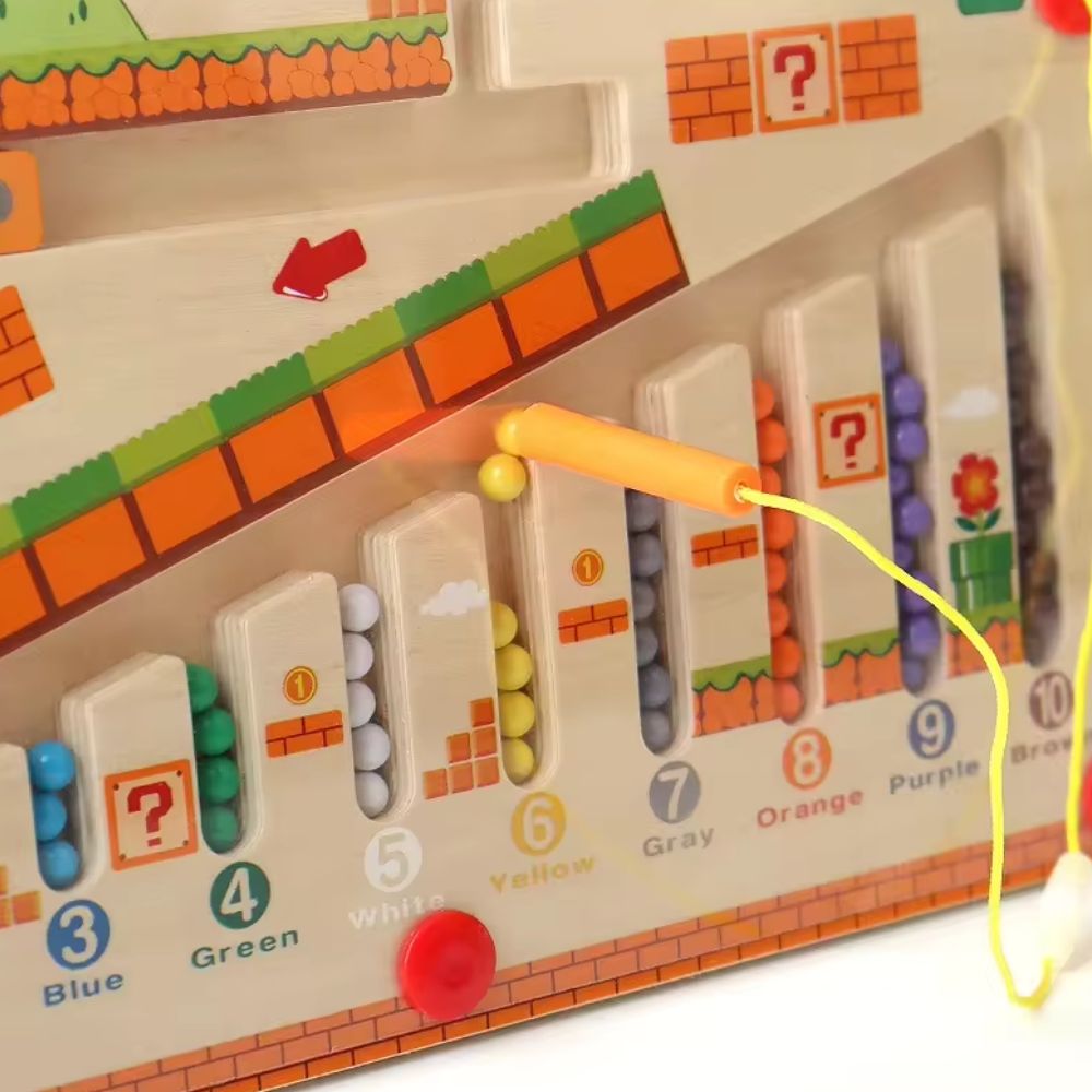 Toddlers Color and Number Maze - Kicks & Crawls