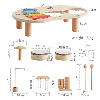 Educational Music Set for Toddlers – Develop Rhythm & Motor Skills Through Play