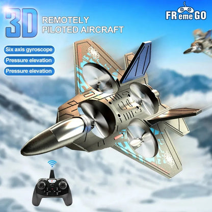 RC Fighter Drone | Quad Motor Gravity Sensor Aircraft