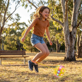 LED Light Up Ankle Skip Ball for Active Kids Play