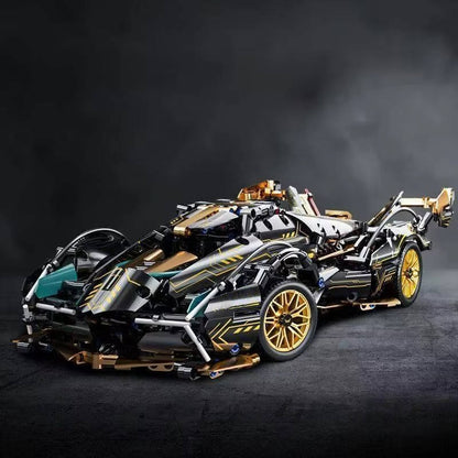 1690-Piece Supercar Model Construction Set