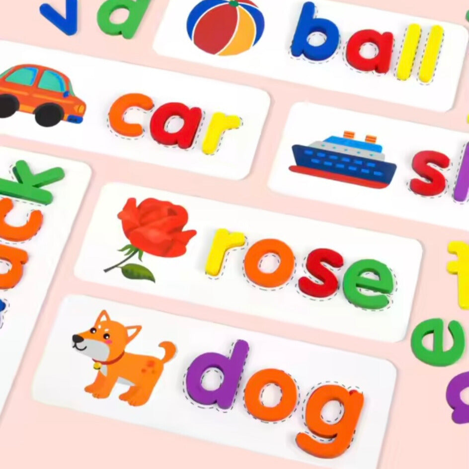 Toddlers Alphabet Puzzle - Spelling starts here! - Kicks & Crawls