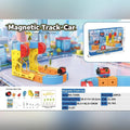Kids Magnetic Track Building Set with Electric Train for STEM Learning