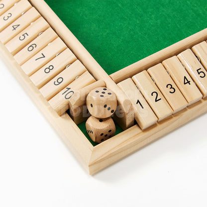 Shut the Box Dice Game – Promotes math skills - Kicks & Crawls